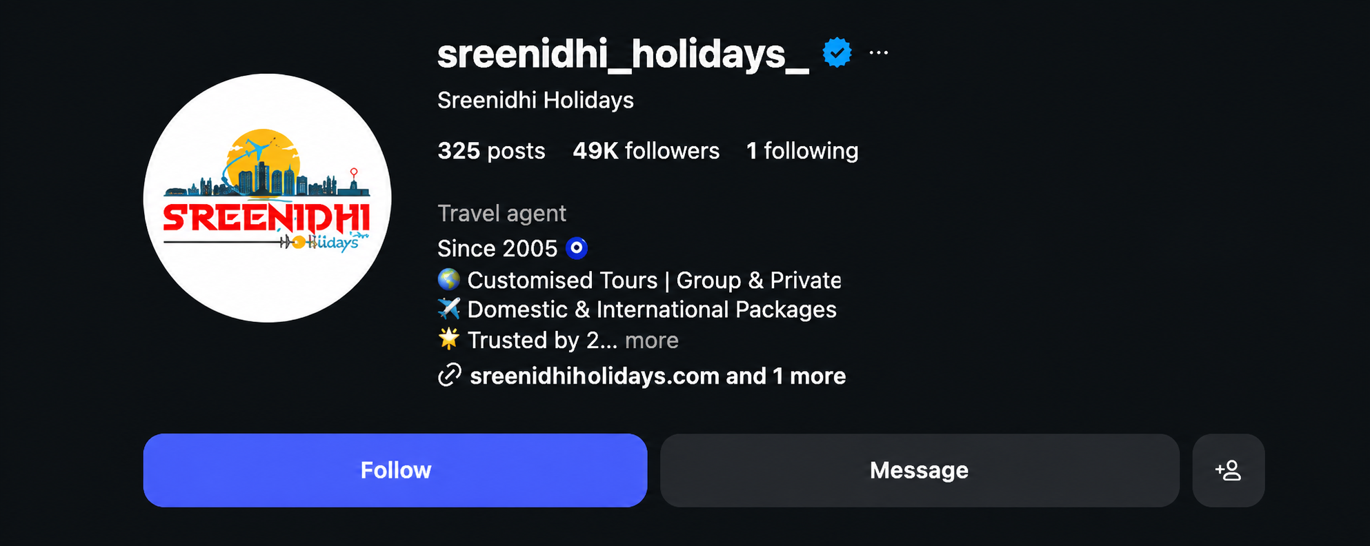 Sreenidhi Holidays